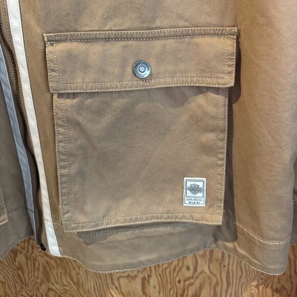 Harley Davidson Cotton Jacket- Slim XL - Picture 3 of 5